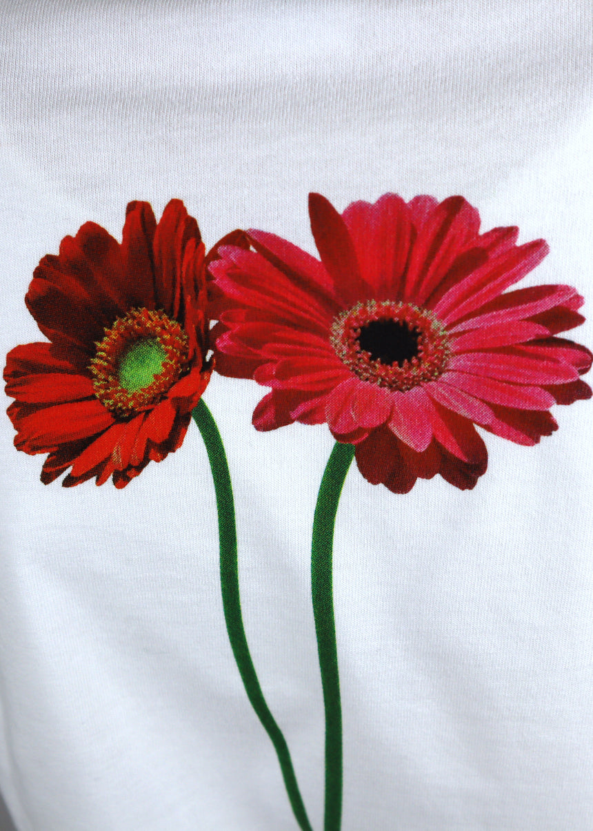 GERBERA プリント Tシャツ