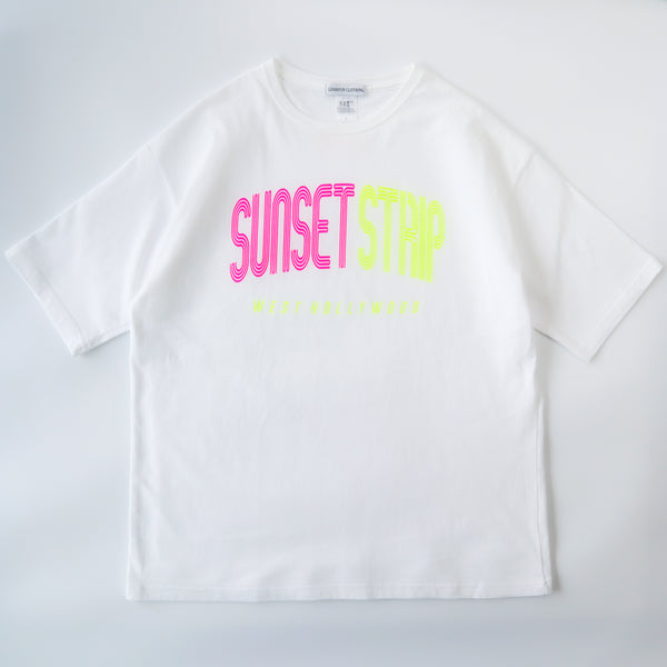 SUNSET STRIP プリント Tシャツ – Thumbs Products inc